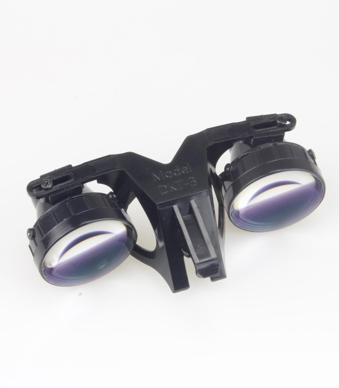 Caschetto DKH50 con valigetta + ingrandimento DKT3 galileiano 2.5x