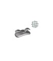 Cleat linguali con base ellittica diretti