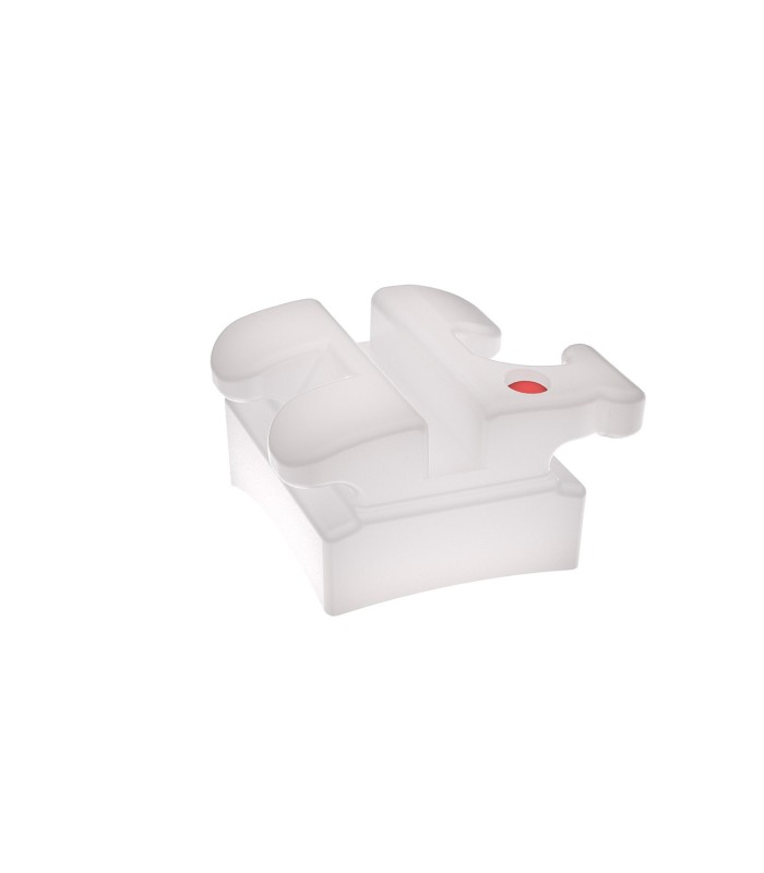 BRACKET CERAMICA SUPER CLEAR EDGEWISE Slot.022  3°-4°-5° con gancio